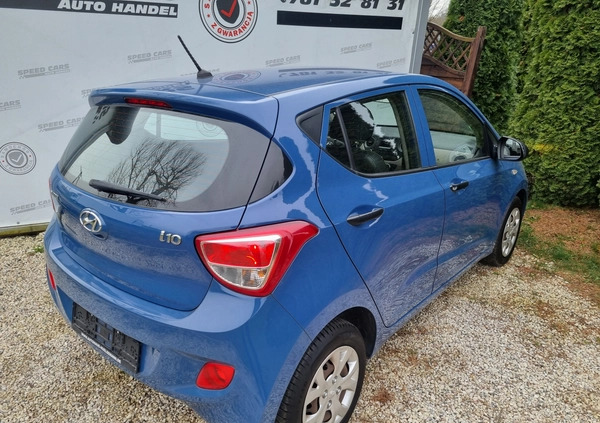 Hyundai i10 cena 23999 przebieg: 100864, rok produkcji 2015 z Drohiczyn małe 154